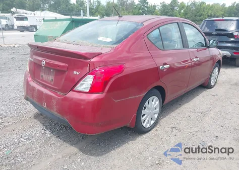 2017 Nissan Versa 1.6 Sv z USA, uszkodzony, nr VIN 3N1CN7AP8HK472179